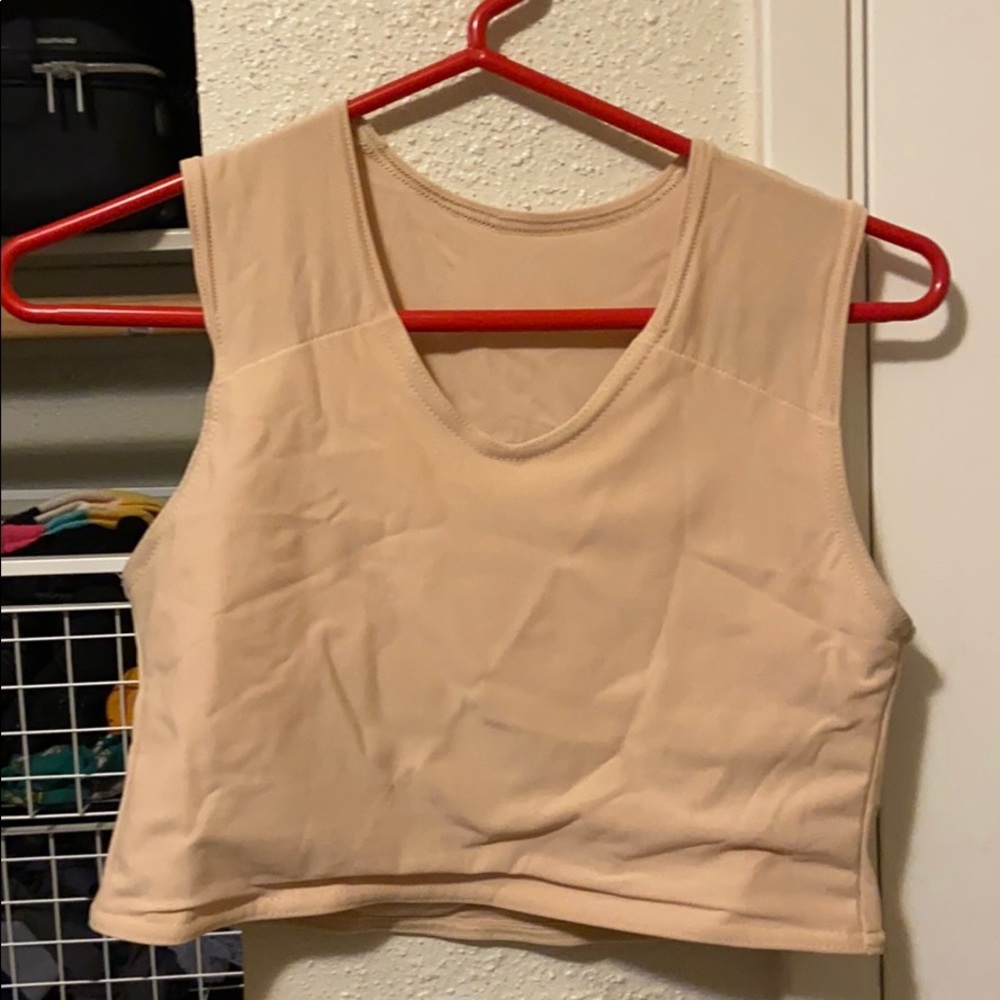 Beige gc2b half chest binder (large)